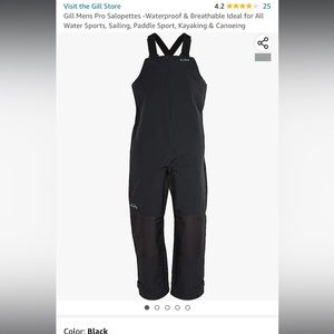 Gill Mens Pro Dingy Salopet- large